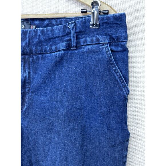 Torrid Premium Trouser Ankle Skinny Jeans Womens Size 20R Dark Wash - Picture 8 of 16